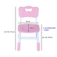 Height Adjustable Desk Chair Pink (2-10 yrs)