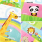 Wild Animal Zoo Foam Play Puzzle Mat 12 Pcs