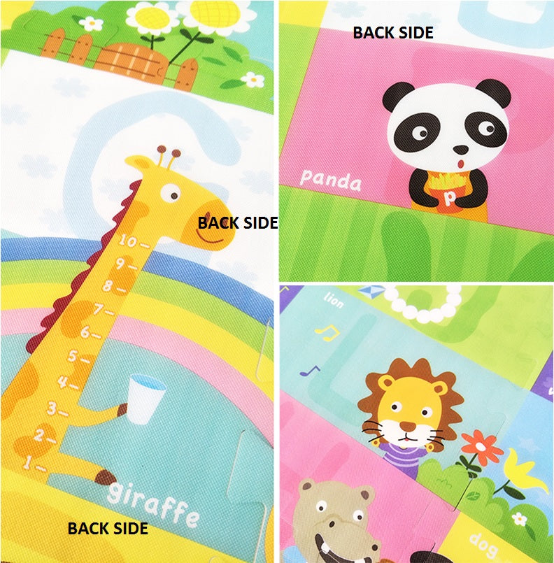 Wild Animal Zoo Foam Play Puzzle Mat 12 Pcs