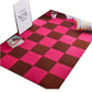 Soft Fur EVA Mats 10 pcs Rose & Coffee