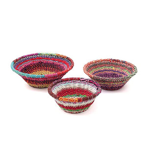 Round Cotton Basket Set