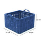 Cotton Rope Basket Blue (Large)