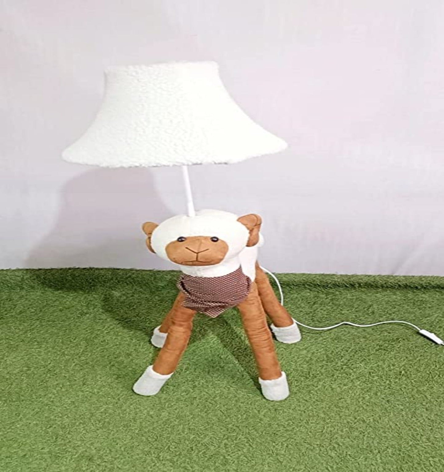Alpaca Fabric Floor Lamp