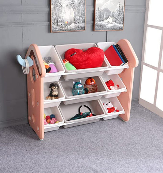 House Toy Organizer Orange