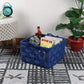 Cotton Rope Basket Blue (Large)