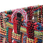 Multicolor cotton rope basket 29L x 29W x 17H cm small