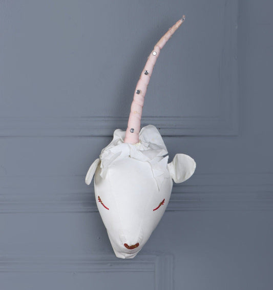 Pink Deer Wall Decor