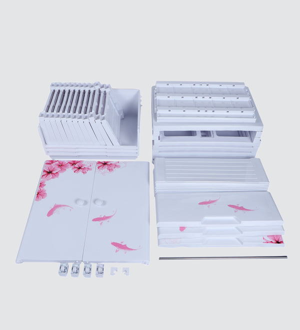 Pink Flowers Wardrobe (Small)