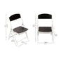 Foldable Table Chair Set Black (3-6 yrs)