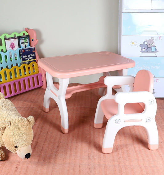 Table Chair with Storage Orange