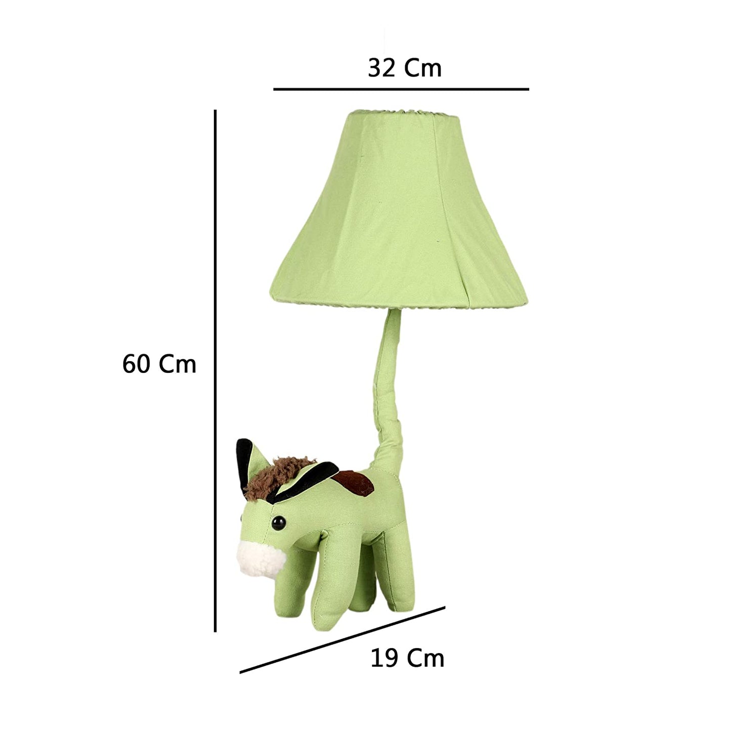 Green Donkey Table Lamp