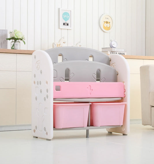 Book & Toy Organizer Pink