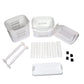 Storage Rolling Cart (White)