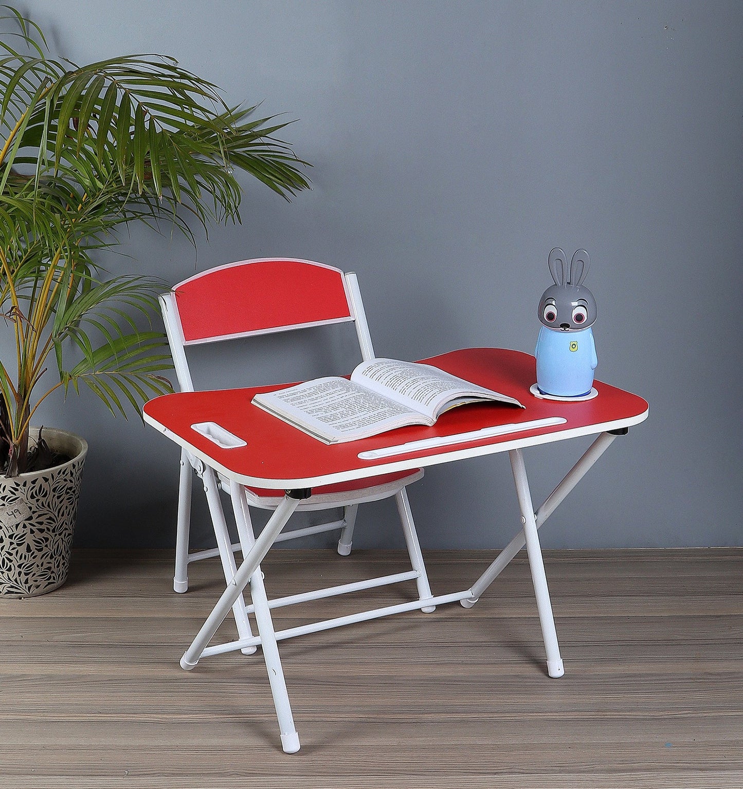 Foldable Table Chair Set Red (3-6 yrs)