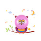 Wall Light Owl