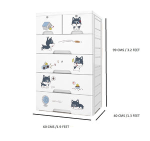 Meow Cat Chest of Drawer