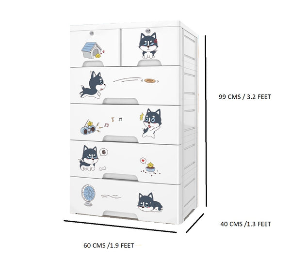 Meow Cat Chest of Drawer