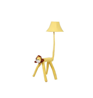 Lion Fabric Floor Lamp