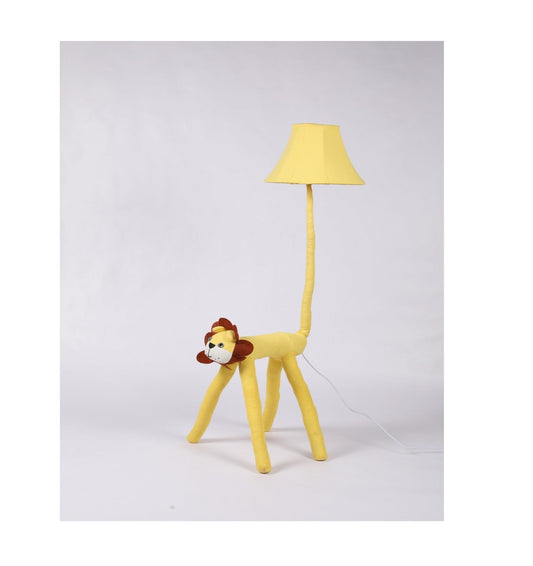 Lion Fabric Floor Lamp