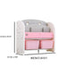 Book & Toy Organizer Pink