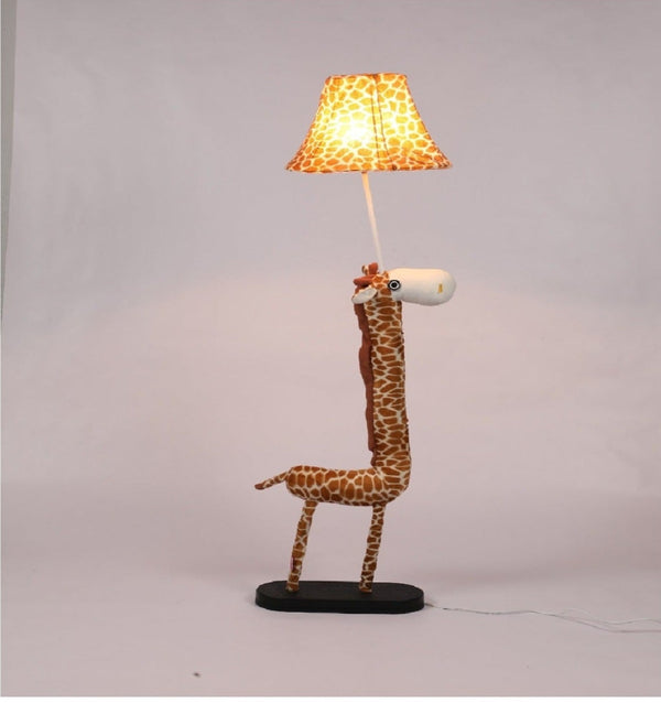 Giraffe Fabric Floor Lamp