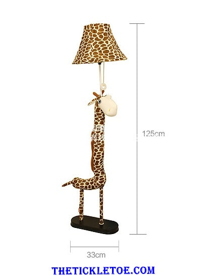 Giraffe Fabric Floor Lamp