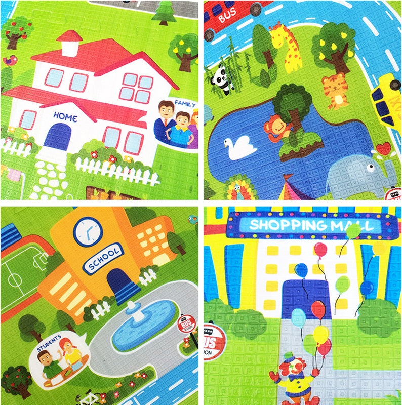 Happy Town Foam Play Puzzle 6 Pcs