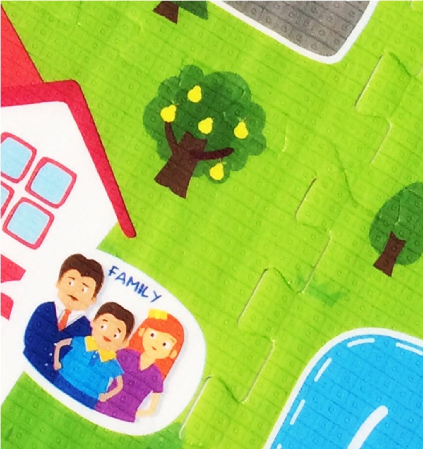 Happy Town Foam Play Puzzle 6 Pcs