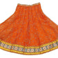Baby Designer Lehenga Choli Golden Maroon 4-5 Years
