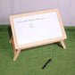 2 in1 White Board Bed Table (Small)
