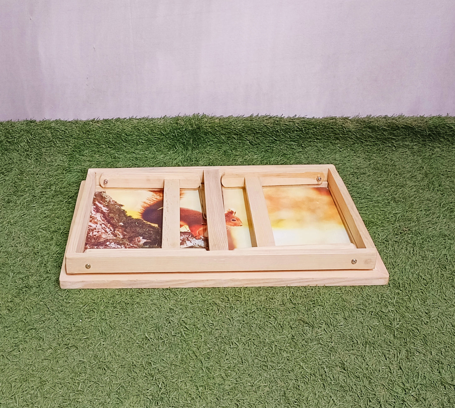 2 in1 White Board Bed Table (Small)