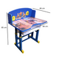 Height Adjustable Wood Desk Chair Blue (3-11 yrs)