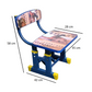 Height Adjustable Wood Desk Chair Blue (3-11 yrs)