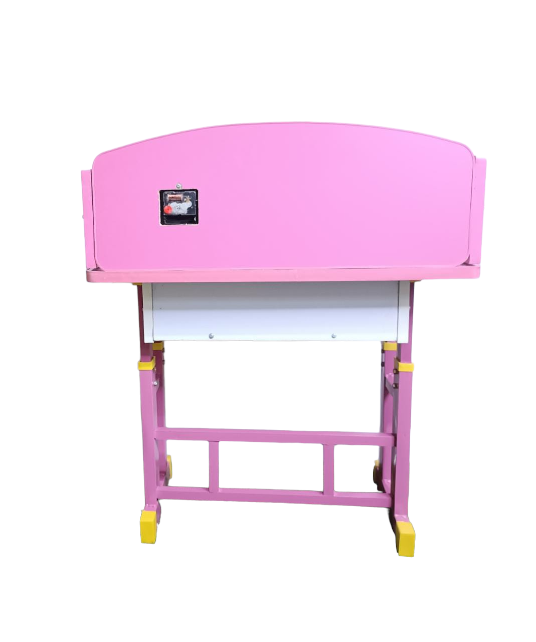 Height Adjustable Wood Desk Chair Pink (3-11 yrs)