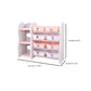 Basket Shelf Rack Pink (Medium)