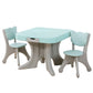 Desk Chair Set With Drawers Green (2-8 yrs)
