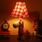 Red Horse Table Lamp
