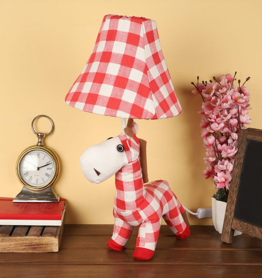 Red Horse Table Lamp