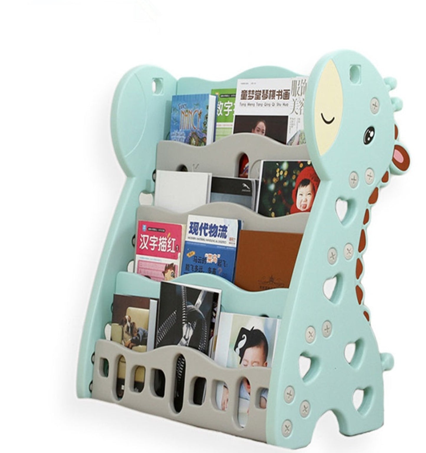 Deer Book Rack Green