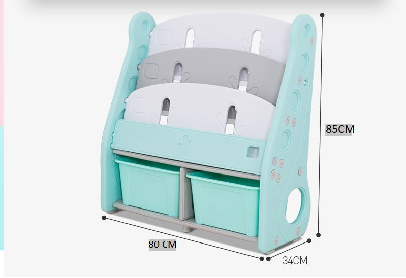 Book & Toy Organizer Green (Big)