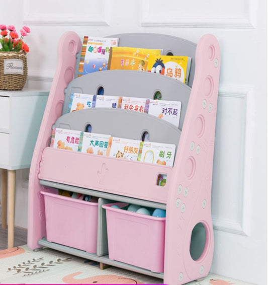 Book & Toy Organizer Pink (Big)