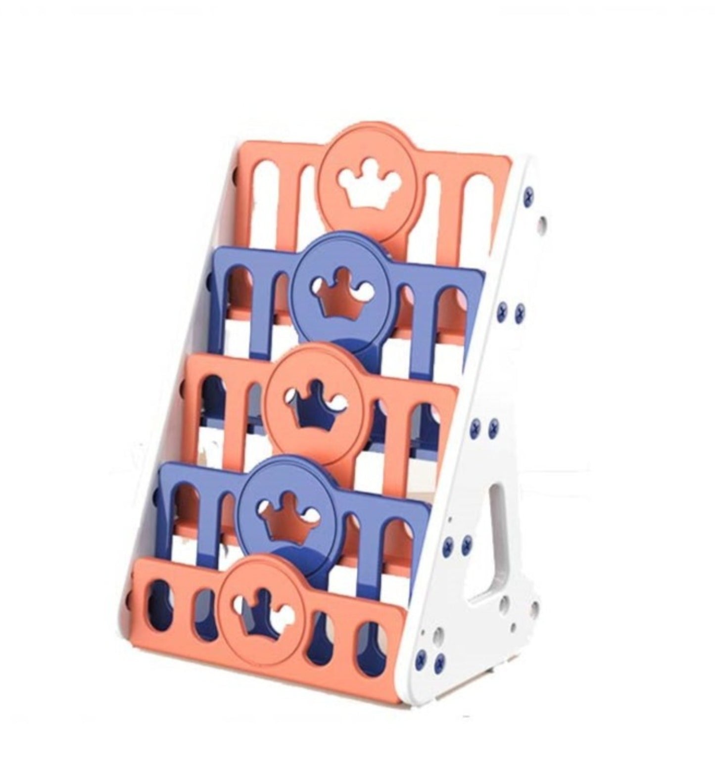 Book Rack Red Blue