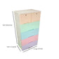 Soft Colored Chest of Drawer