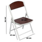 Foldable Table Chair Set Brown (3-6 yrs)