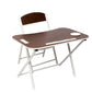 Foldable Table Chair Set Dark Coffee (3-6 yrs)