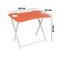 Foldable Table Chair Set Orange (3-6 yrs)