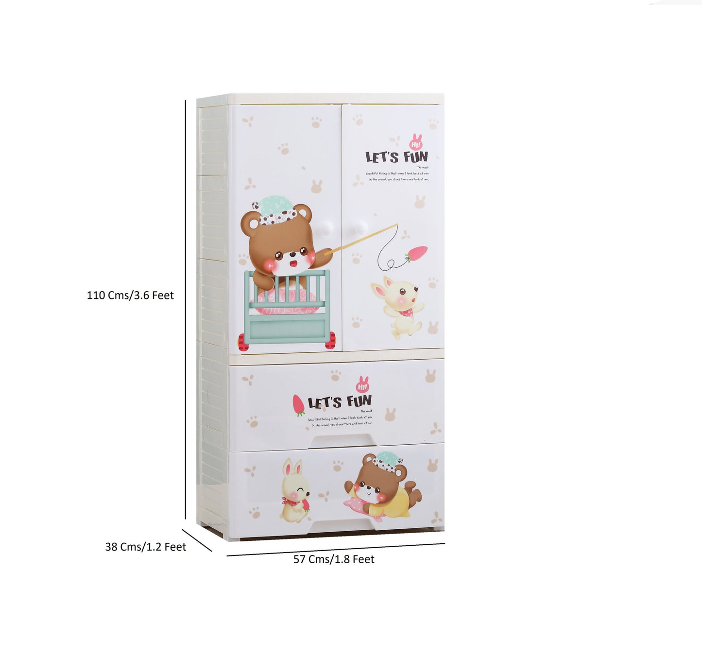 Teddy Bear Wardrobe (Small)